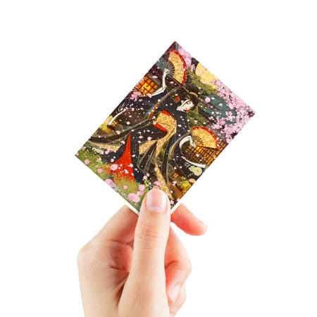 Ultra Pro - Pochettes de protection APEX Deck 105p.Artist Spotlight: Yumeko - “Geisha” pour pour jeux de société - 2