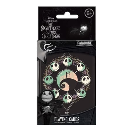 Disney - L'Étrange Noël de monsieur Jack - Cartes à jouer avec boîte de rangement en métal