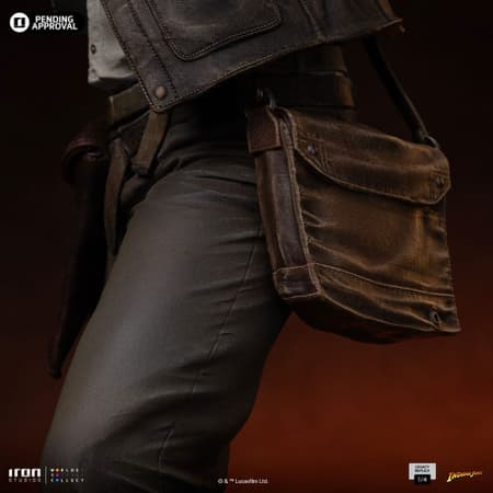 Iron Studios - Legacy Replica 1/4 - Indiana Jones - Indiana Jones Statue 61cm - 9