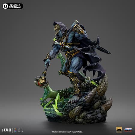 Iron Studios - Deluxe Art Scale 1/10 - Les Maîtres de l'univers - Skeletor Unleashed Statue 23cm - 4
