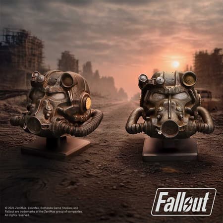Nemesis Now - Fallout - "T-60 Helmet" Standbeeld 11cm - 6