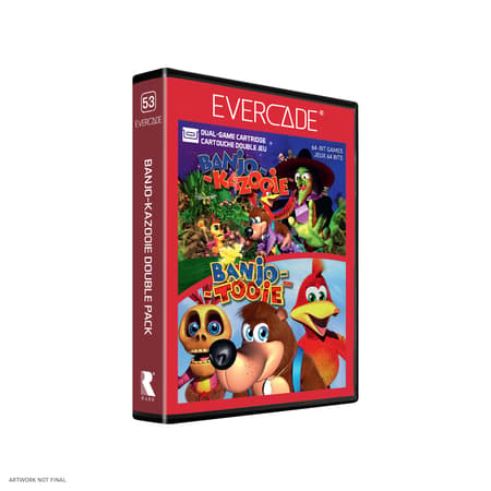 Evercade Nexus Cartridge Retro Handheld Console - BANJO-KAZOOIE Double Pack Edition - 7