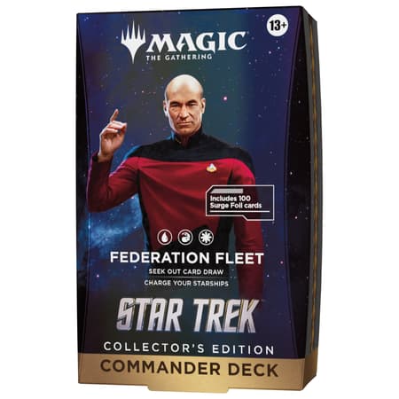 Magic: The Gathering - Star Trek Collector's Edition Commander Deck - Federation Fleet - UK