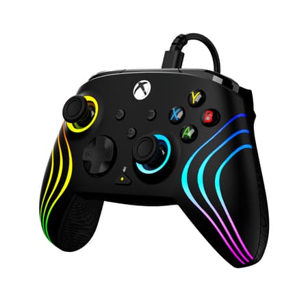 Turtle Beach - Manette de jeu filaire RVB Afterglow Wave Noire pour Xbox Series X|S, Xbox One et Windows 10/11 - 3