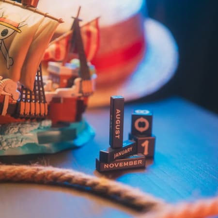 One Piece (Netflix) - Calendrier Perpétuel 3D "Going Merry" - 5