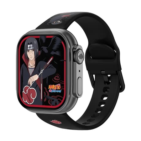 Abyx Fit - Touch 5 - Montre connectée Naruto Shippuden - Itachi Uchiwa - Gris spatial - 3