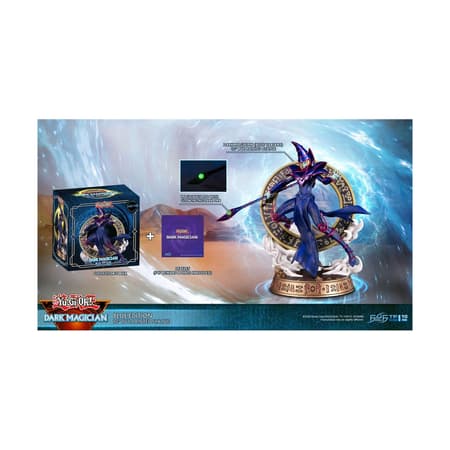 First 4 Figures - Yu-Gi-Oh! - Dark Magician Blauw Standbeeld Editie Standaard 29cm