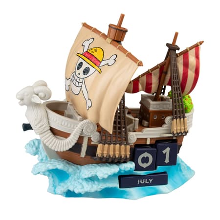 One Piece (Netflix) - Calendrier Perpétuel 3D "Going Merry" - 6