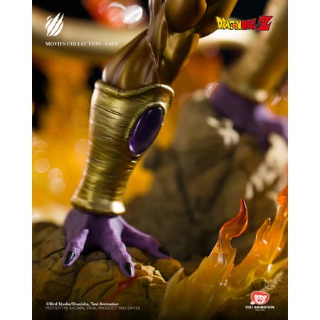 Tsume Art - BIJUtsu 1/4 - Movies Collection - Dragon Ball Super - Golden Frieza Statue 49cm - 11