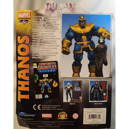 Diamond Select Toys - Marvel Select - Thanos Figurine Articulée 20cm - 5