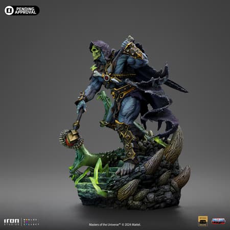 Iron Studios - Deluxe Art Scale 1/10 - Les Maîtres de l'univers - Skeletor Unleashed Statue 23cm - 5