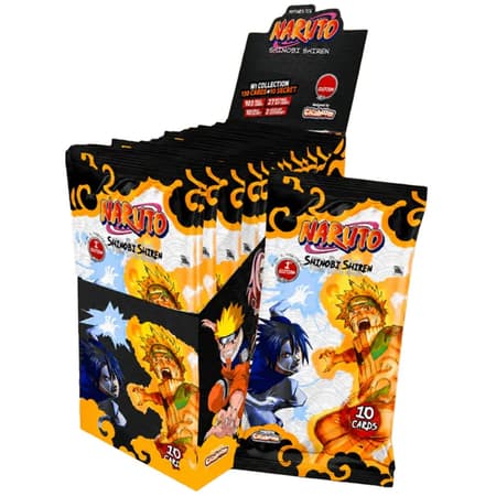 Naruto Mythos JCC - Shinobi Shiren - Display de 24 packs de booster 1ère édition (Carton de 12 displays) - FR