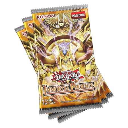 Yu-Gi-Oh! JCC - Pack de 3 Boosters Immortal Phoenix (Tuckbox cartonné) - Uniquement GSA et GSS - FR