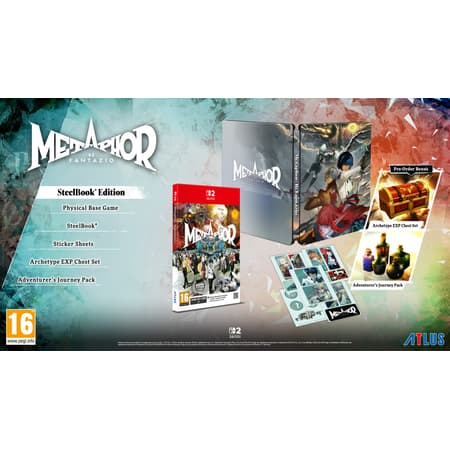 Metaphor: ReFantazio - SteelBook Edition - Game-key Card - Nintendo Switch 2 - 8