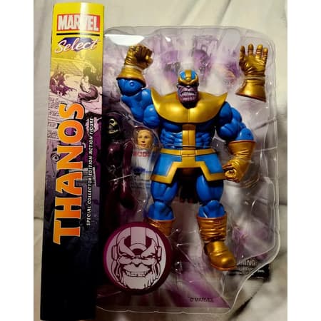 Diamond Select Toys - Marvel Select - Thanos Figurine Articulée 20cm