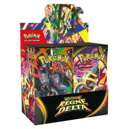 Pokémon JCC : Display de Pack de Booster Méga-Évolution - ME06 Règne Delta (Display x36) - FR - 9