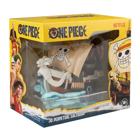 One Piece (Netflix) - Calendrier Perpétuel 3D "Going Merry"