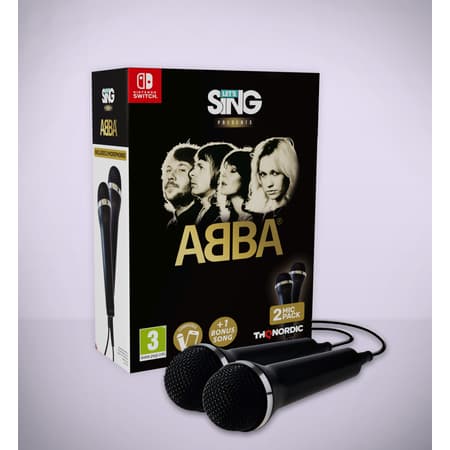 Let's Sing ABBA + 2 Microphones - Nintendo Switch