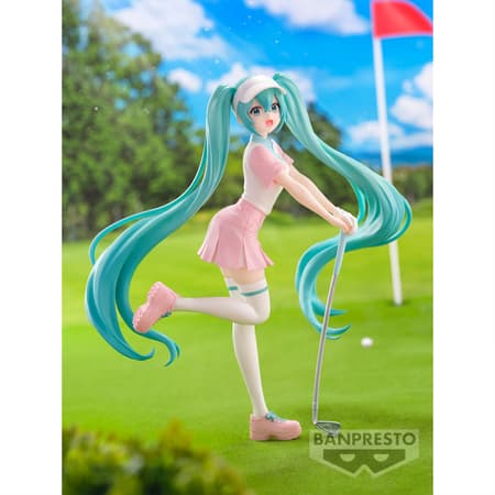 Hatsune Miku - Holiday Memories - GOLF Statue 20cm - 7