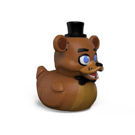 Numskull - Mini TUBBZ Badeend - Five Nights at Freddy's - Freddy (Badeen Editie) - 5cm - 6