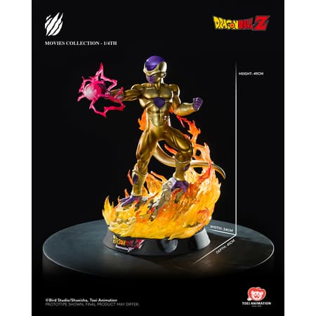 Tsume Art - BIJUtsu 1/4 - Movies Collection - Dragon Ball Super - Golden Frieza Statue 49cm - 2
