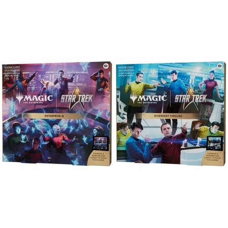 Magic: The Gathering - Star Trek Scene Boxes Display (4 Scene Boxes) - UK