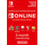 Nintendo Switch Online 3 Mois 7.99€