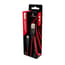 EgoGear - Câble de recharge tressé USB-C de 3m SCH10 Rouge et Noir pour Switch, Switch Lite, Switch OLED, PS5 et Xbox Series X|S