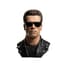 PureArts - 1:1 Scale Bust - Terminator 2: Le Jugement dernier - T-800 Modèle 101 Buste 58cm