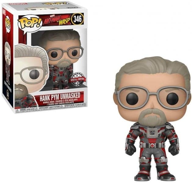 Funko Pop! Marvel: Ant-Man and the Wasp - Hank Pym (Unsmasked) (Special Edition)