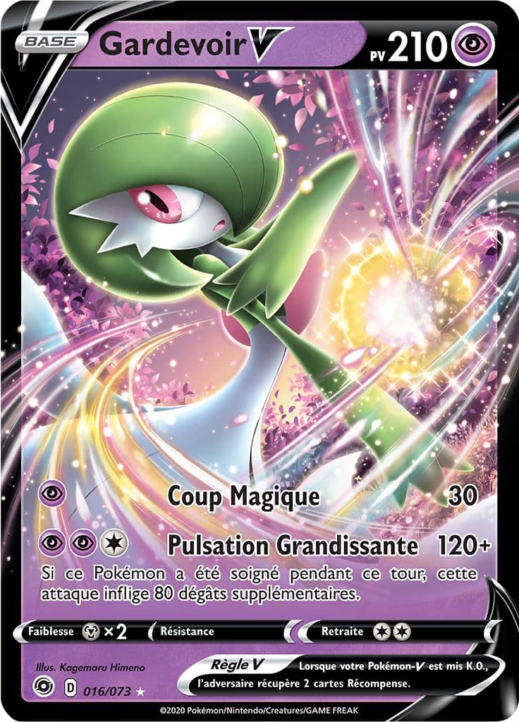 Gardevoir V 016 Épée & Bouclier La Voie du Maître EB035