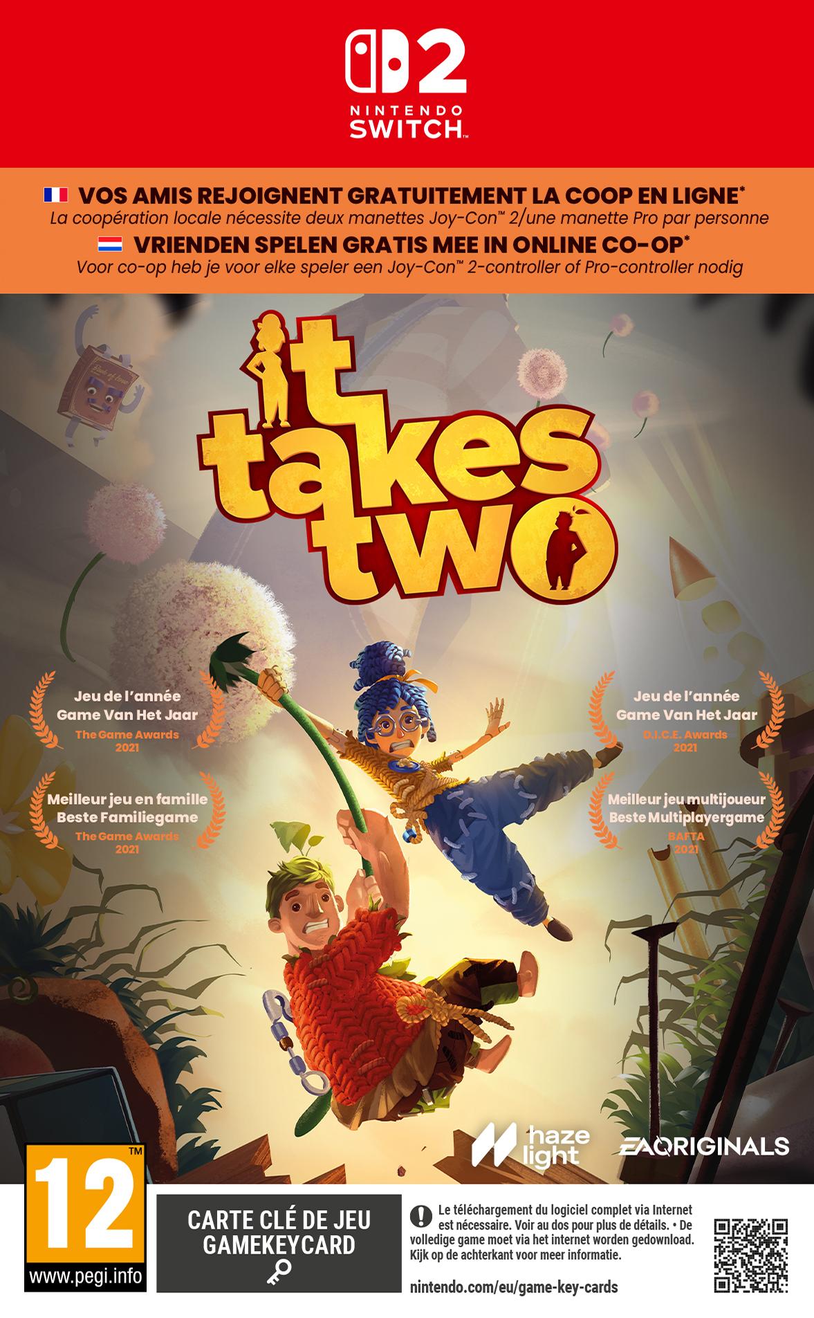 It Takes Two - Game-key Card - Nintendo Switch 2