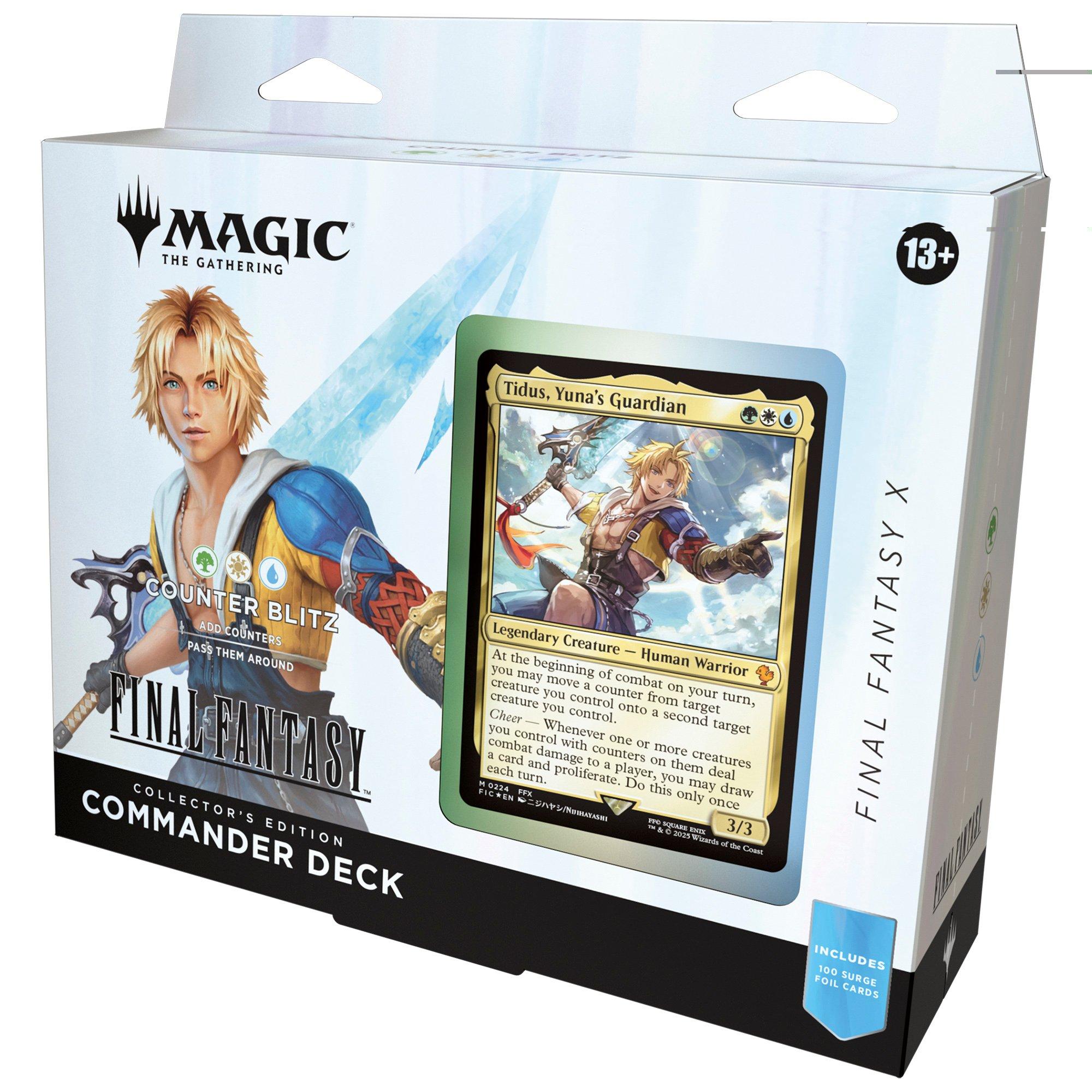 Magic: The Gathering - FINAL FANTASY Counter Blitz Commander Deck Collector\'s Edition - UK