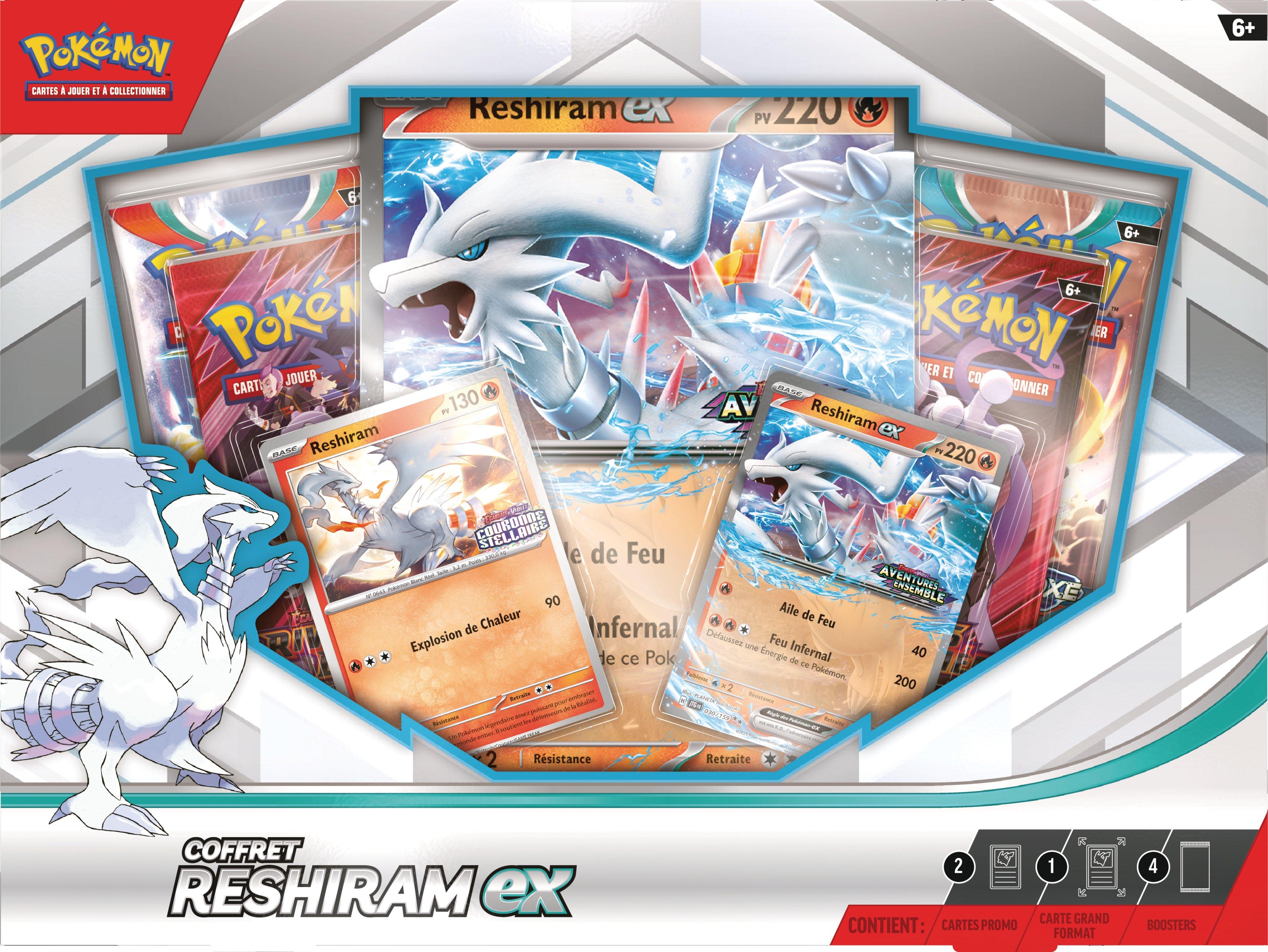 Pokémon JCC : Coffret Reshiram-ex - FR Pokémon JCC : Coffret Reshiram-ex - FR