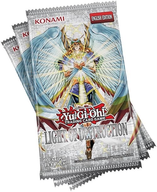 Yu-Gi-Oh! JCC - Pack de 3 Boosters de réimpression Lumière de la Destruction (Blister cartonné)