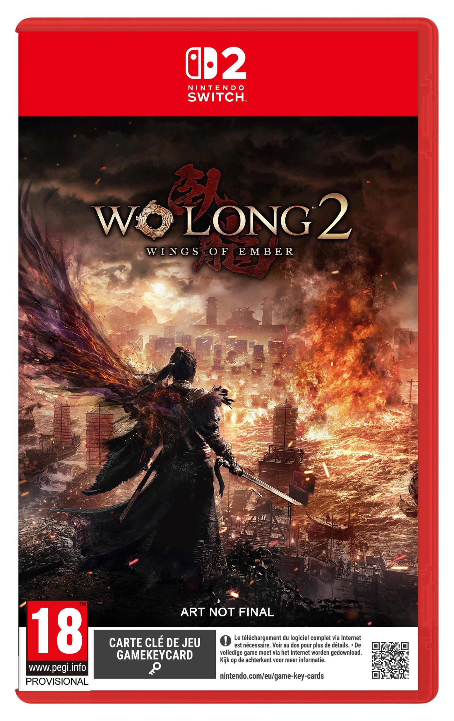 Wo Long 2: Wings of Ember - Game-key Card - Nintendo Switch 2