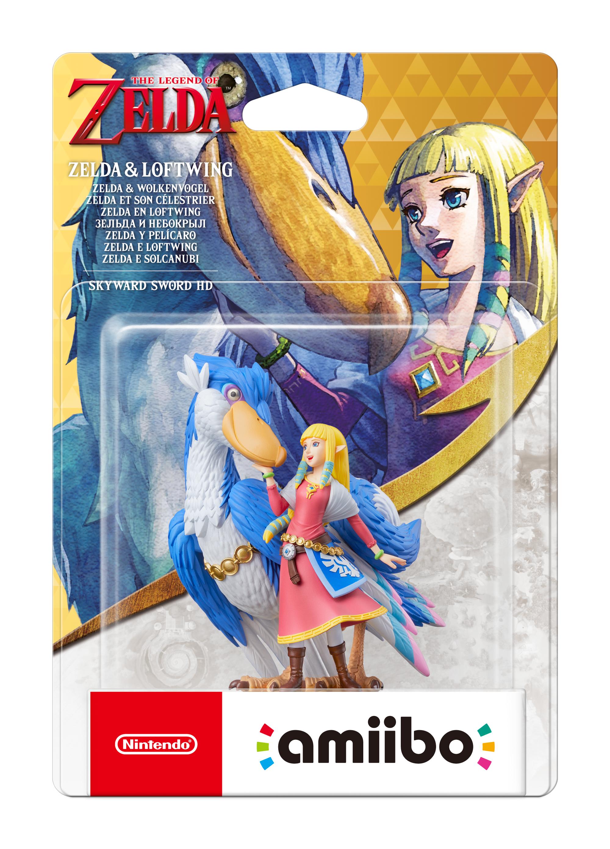 Amiibo Zelda et son Célestrier The Legend of Zelda: Skyward Sword HD