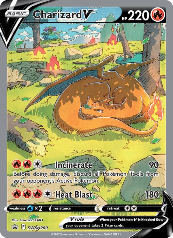 Charizard V SWSH260 Sword & Shield SWSH Black Star Promos EN