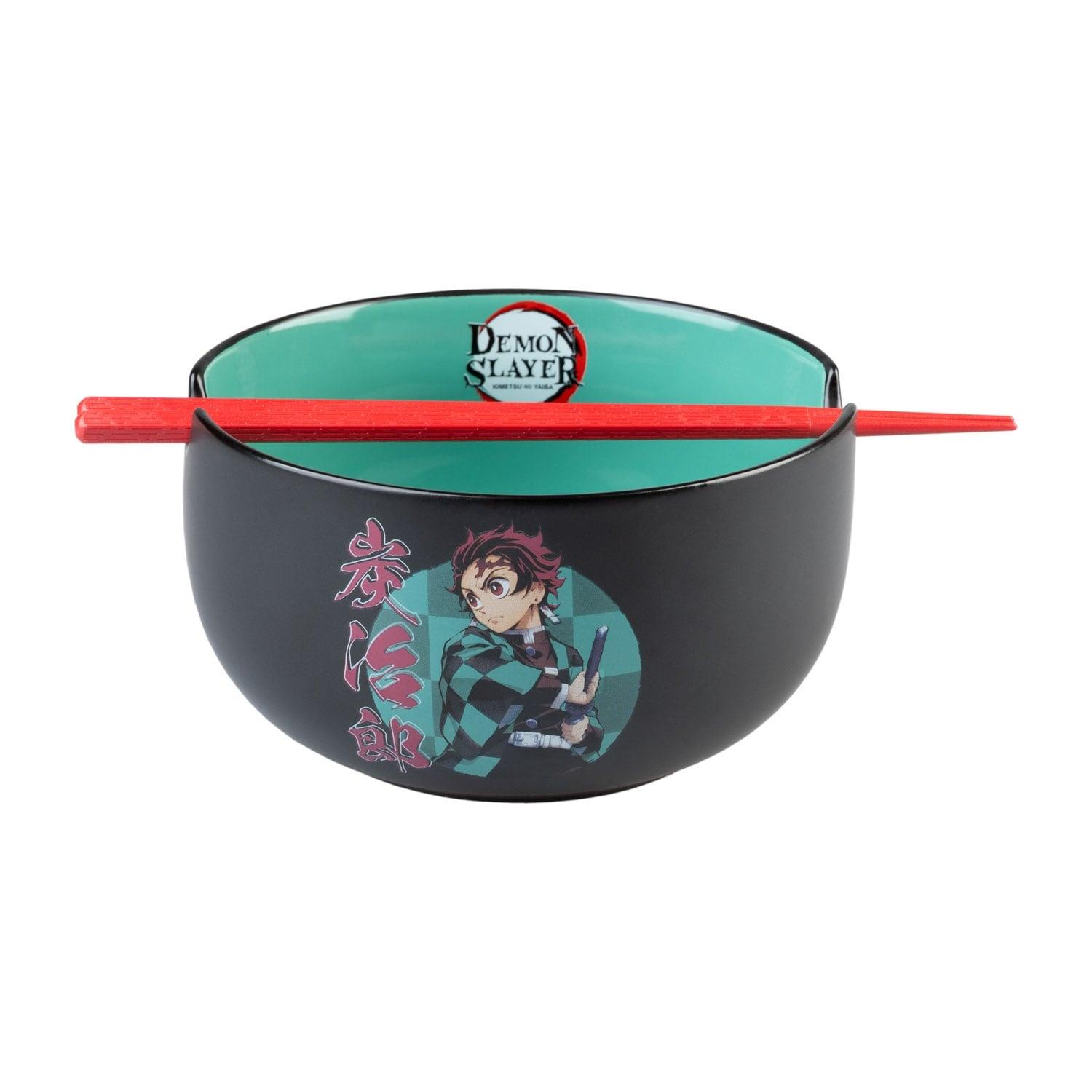 Demon Slayer: Kimetsu no Yaiba - Bol à ramen avec baguettes \"Tanjiro Kamado\" 900ml