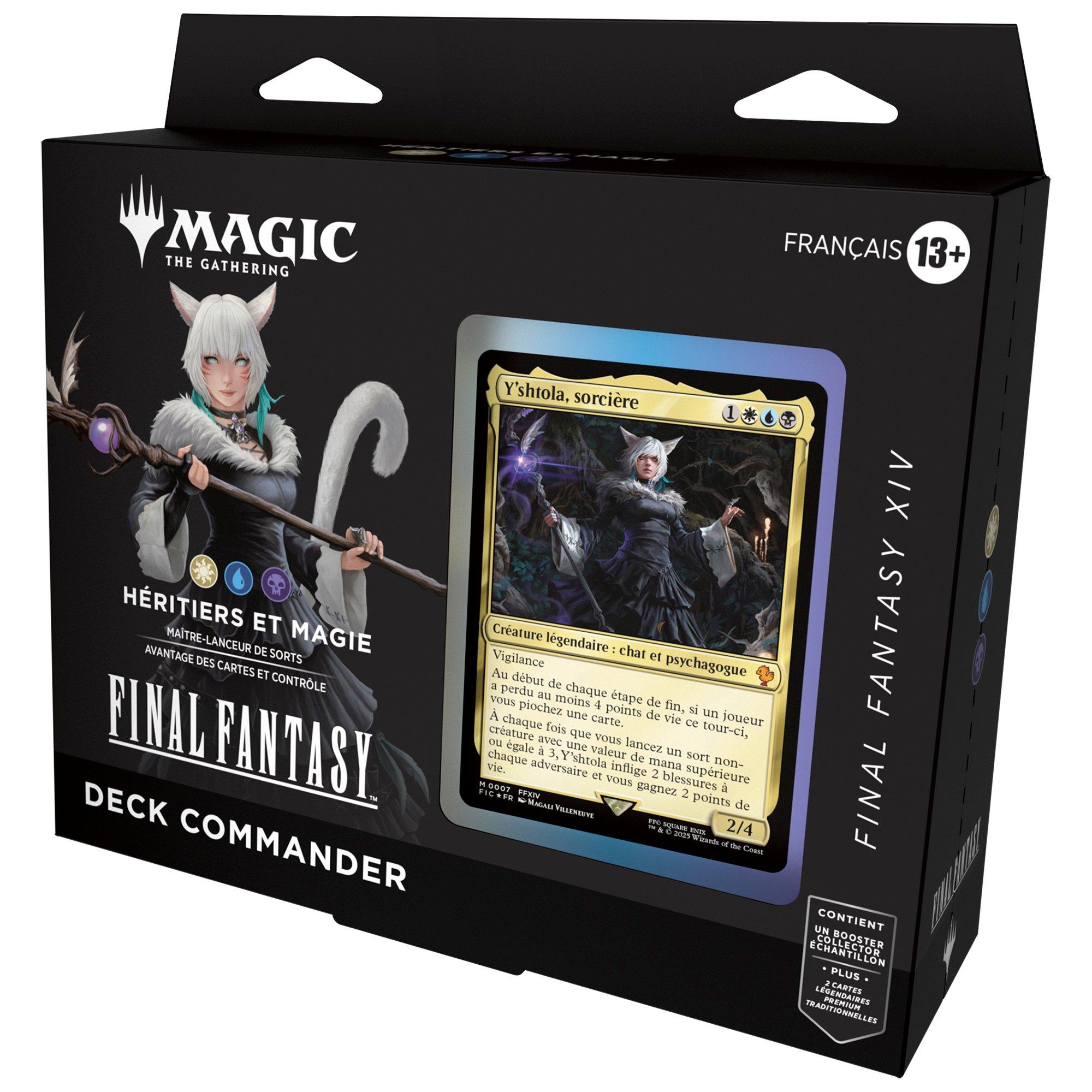 Magic: The Gathering - Deck Commander FINAL FANTASY - Héritiers et Magie - FR