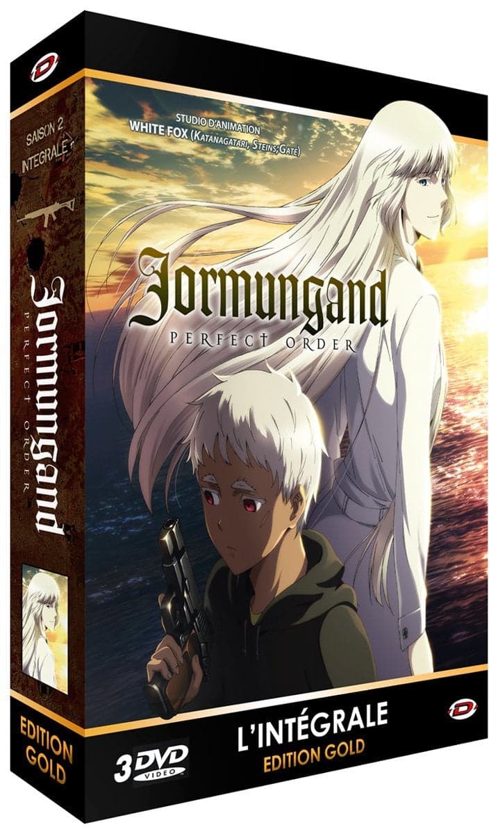JORMUNGAND - PERFECT ORDER  INTEGRALE SAISON 2 EDITION GOLD 3 DVD
