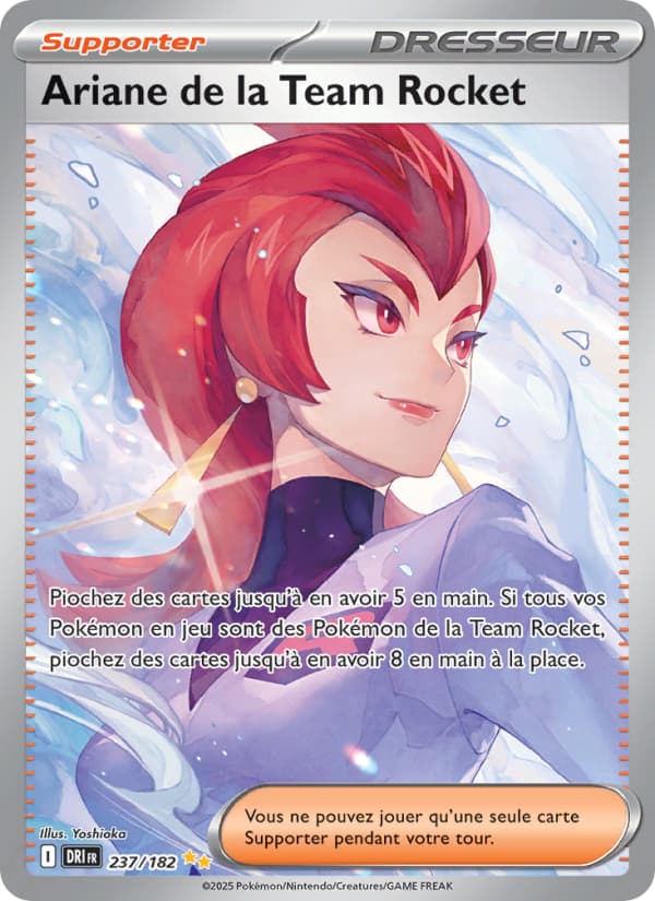Ariane de la Team Rocket 237 Ecarlate & Violet Rivalités Destinées EV10