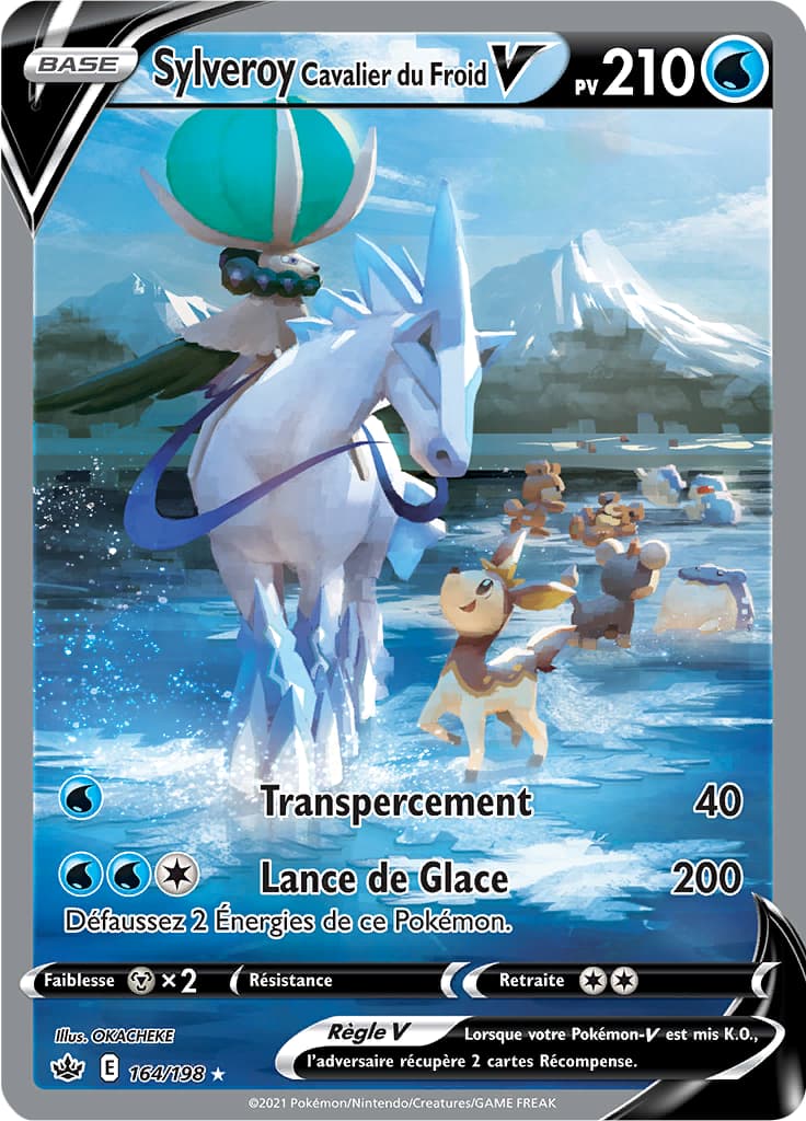 Sylveroy Cavalier du Froid V 164 Épée & Bouclier Règne de Glace EB06