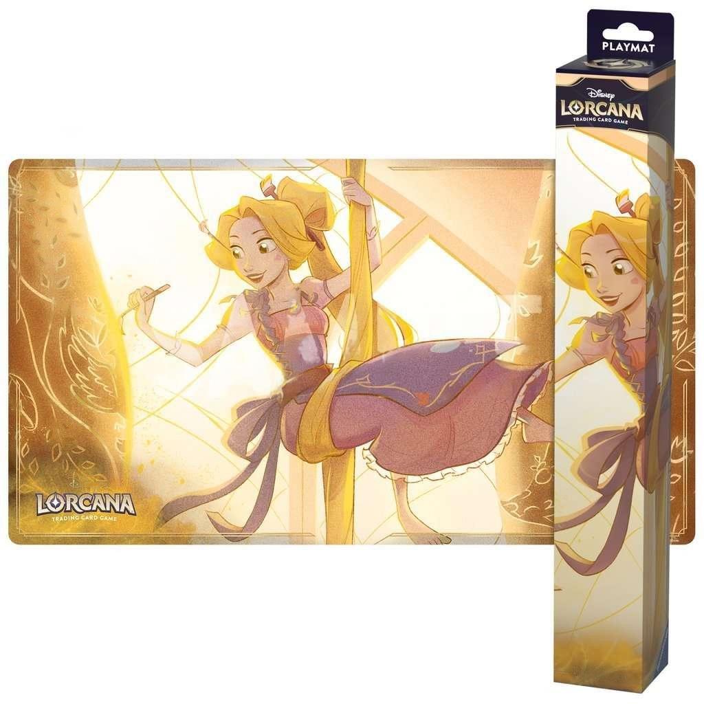 Disney Lorcana JCC : Les Terres d\'Encres - Tapis de jeu Raiponce - UK