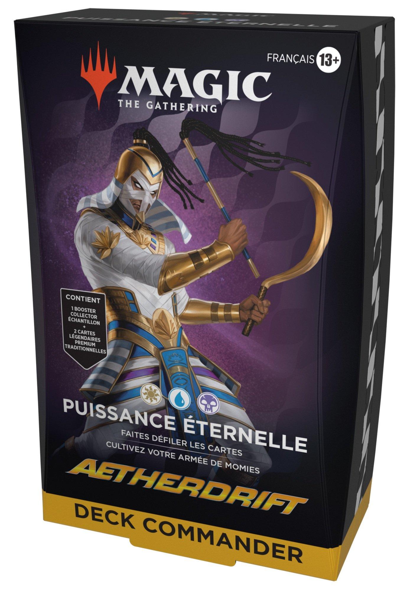 Magic: The Gathering - Deck Commander Aetherdrift - Puissance Éternelle - FR