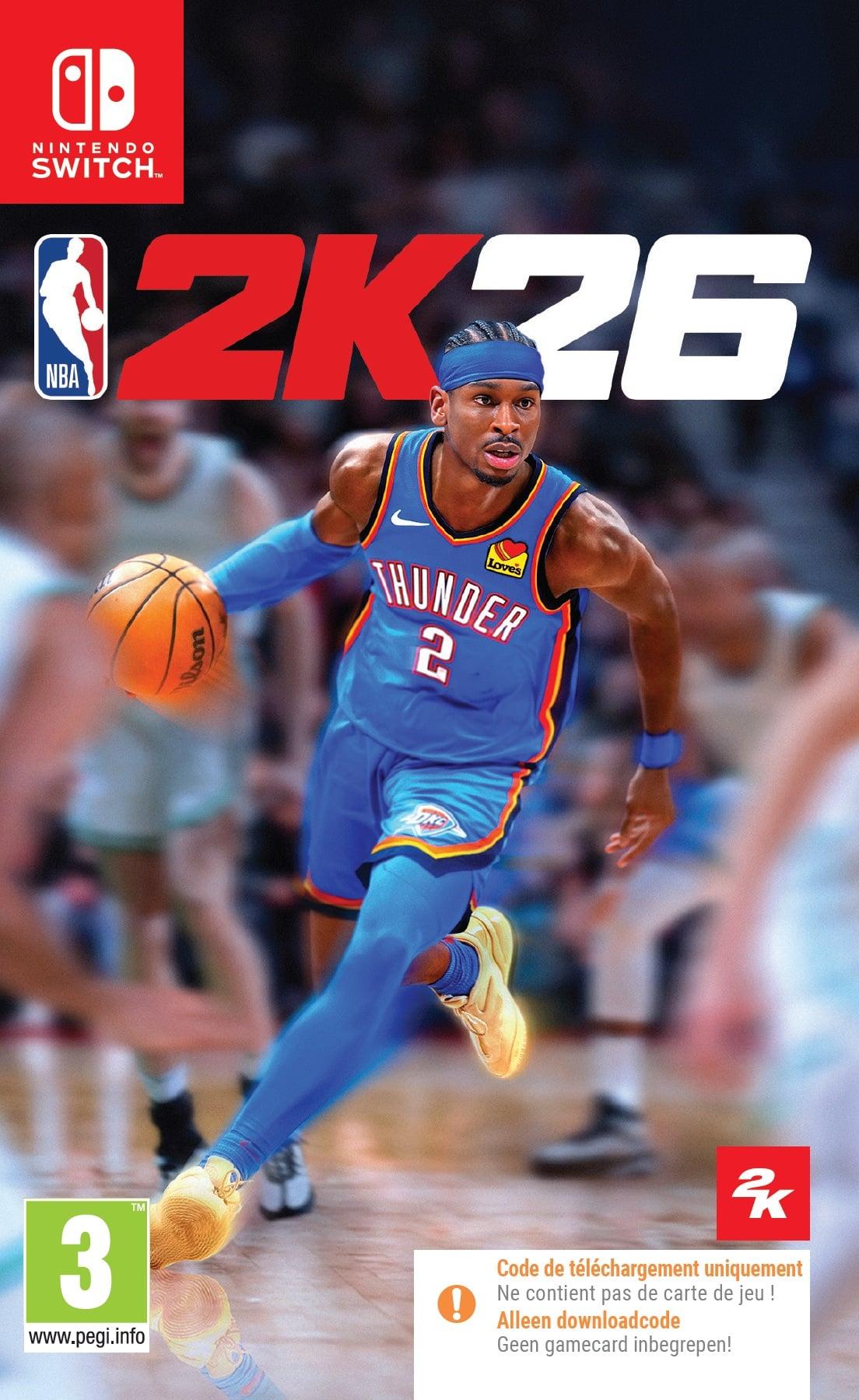 NBA 2K26 (Code-in-a-box) - Version Nintendo Switch