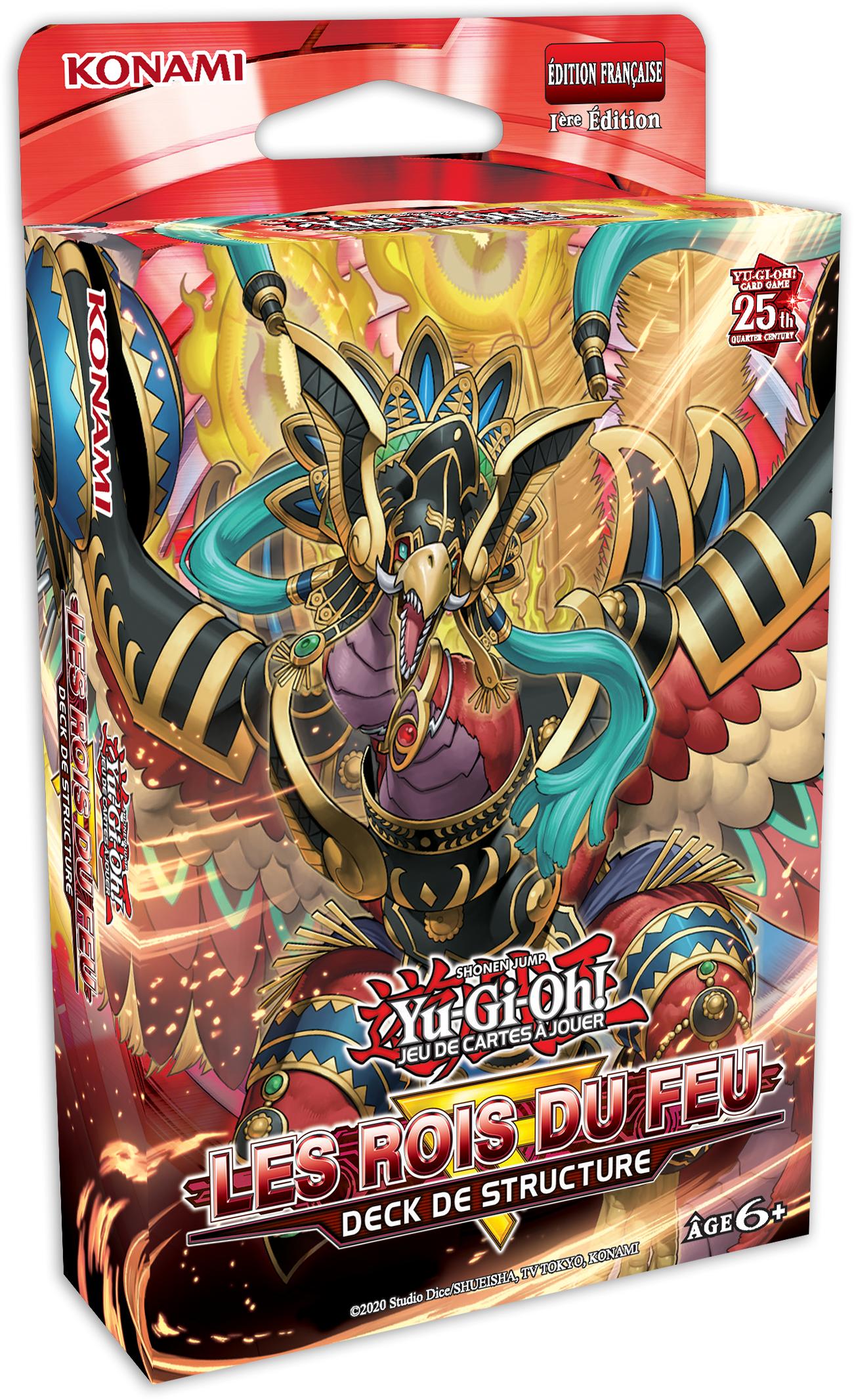 Yu-Gi-Oh! JCC - Deck de Structure de réimpression Les Rois du Feu