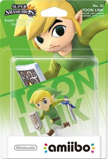 Amiibo n°22 Toon Link Super Smash Bros. Collection
