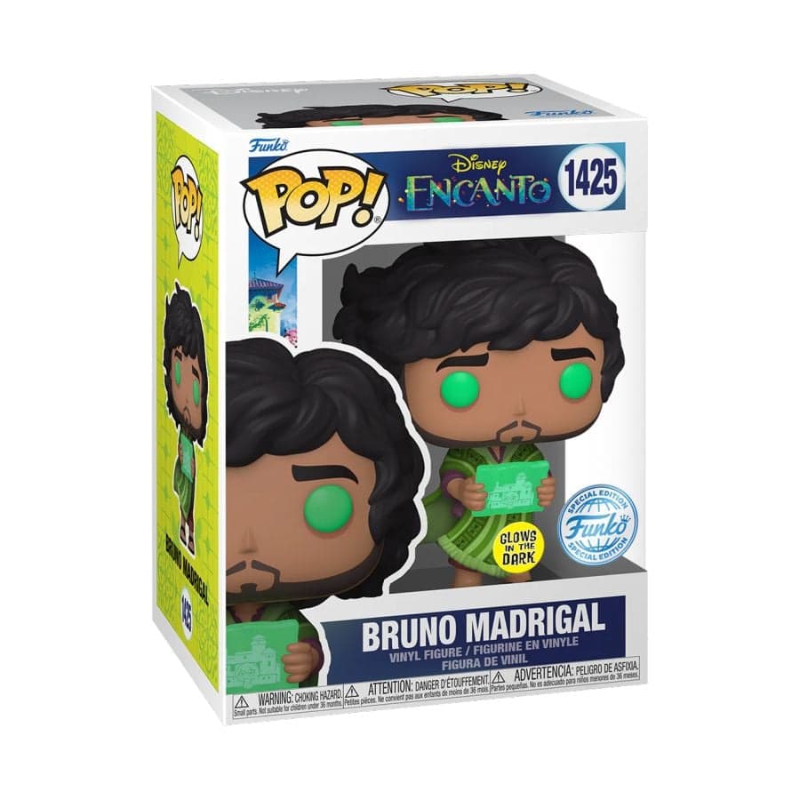 Funko Pop! Disney: Encanto - Bruno Madrigal (Glows in the Dark) - Special Edition