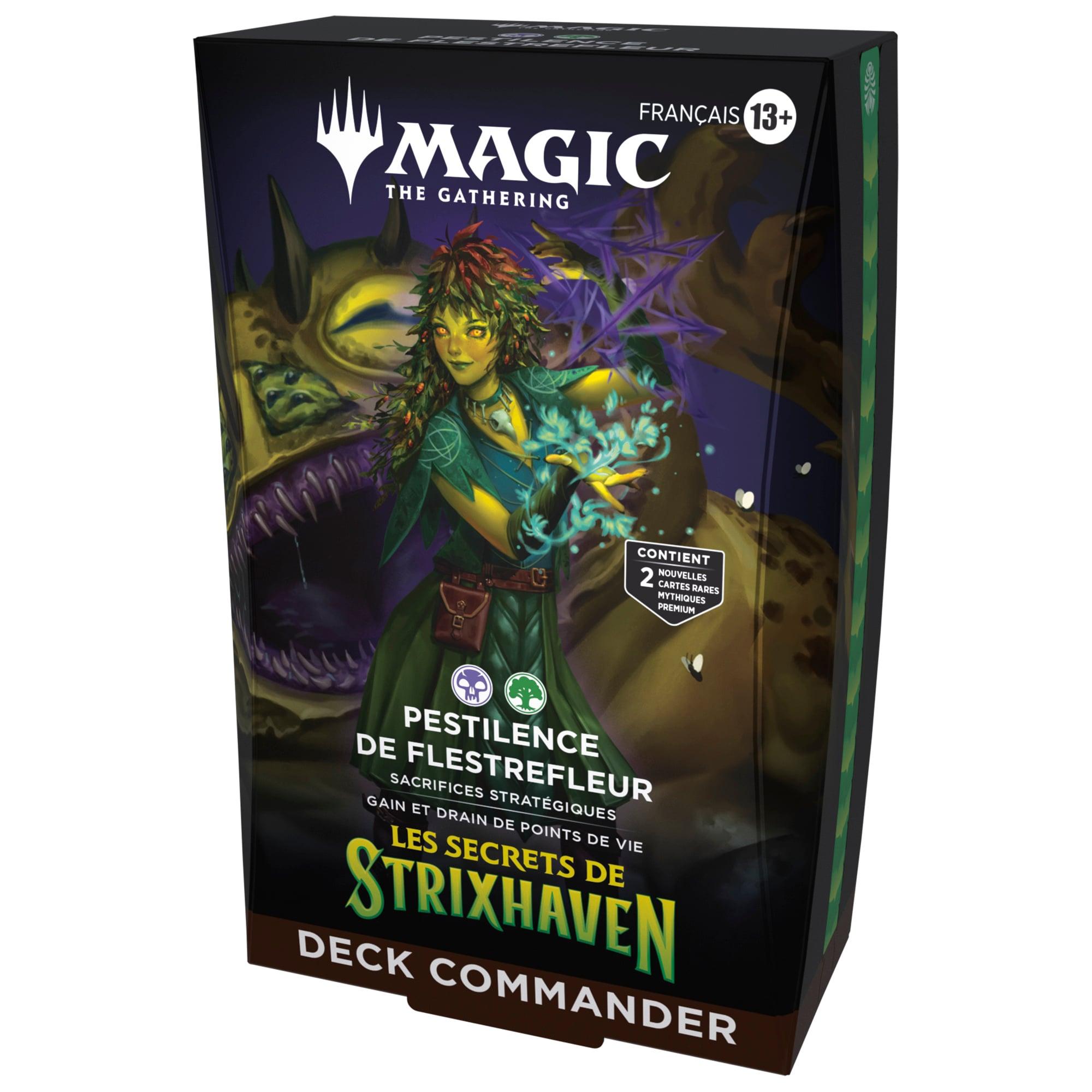 Magic: The Gathering - Deck Commander Les secrets de Strixhaven - Pestilence de Flestrefleur - FR